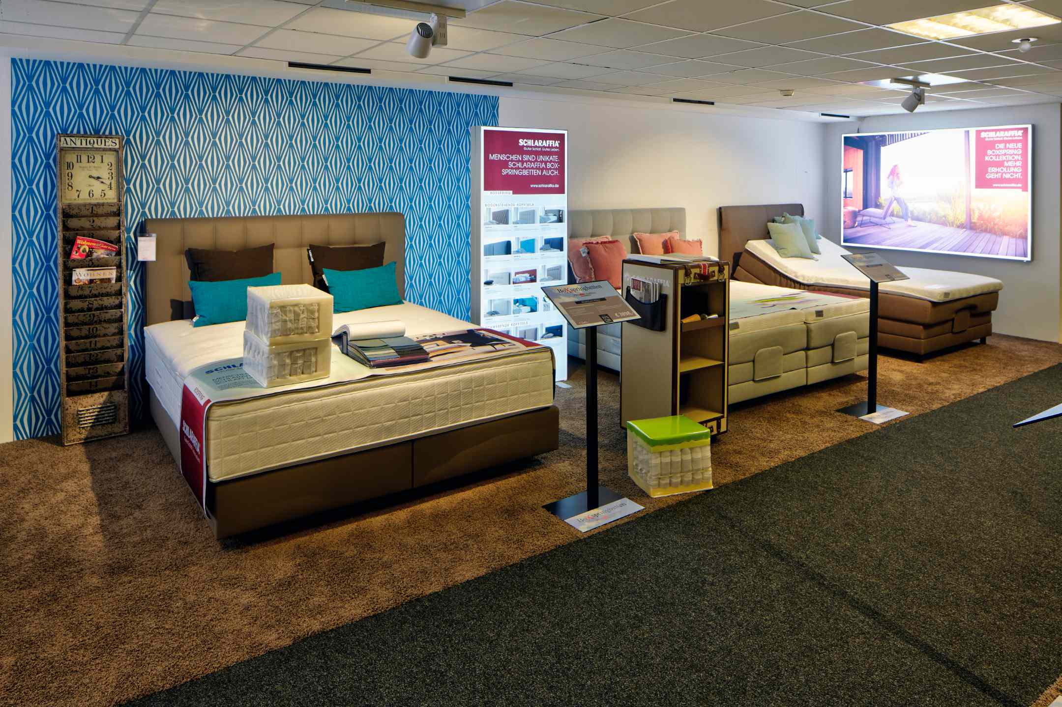 Boxspring Betten-Studio