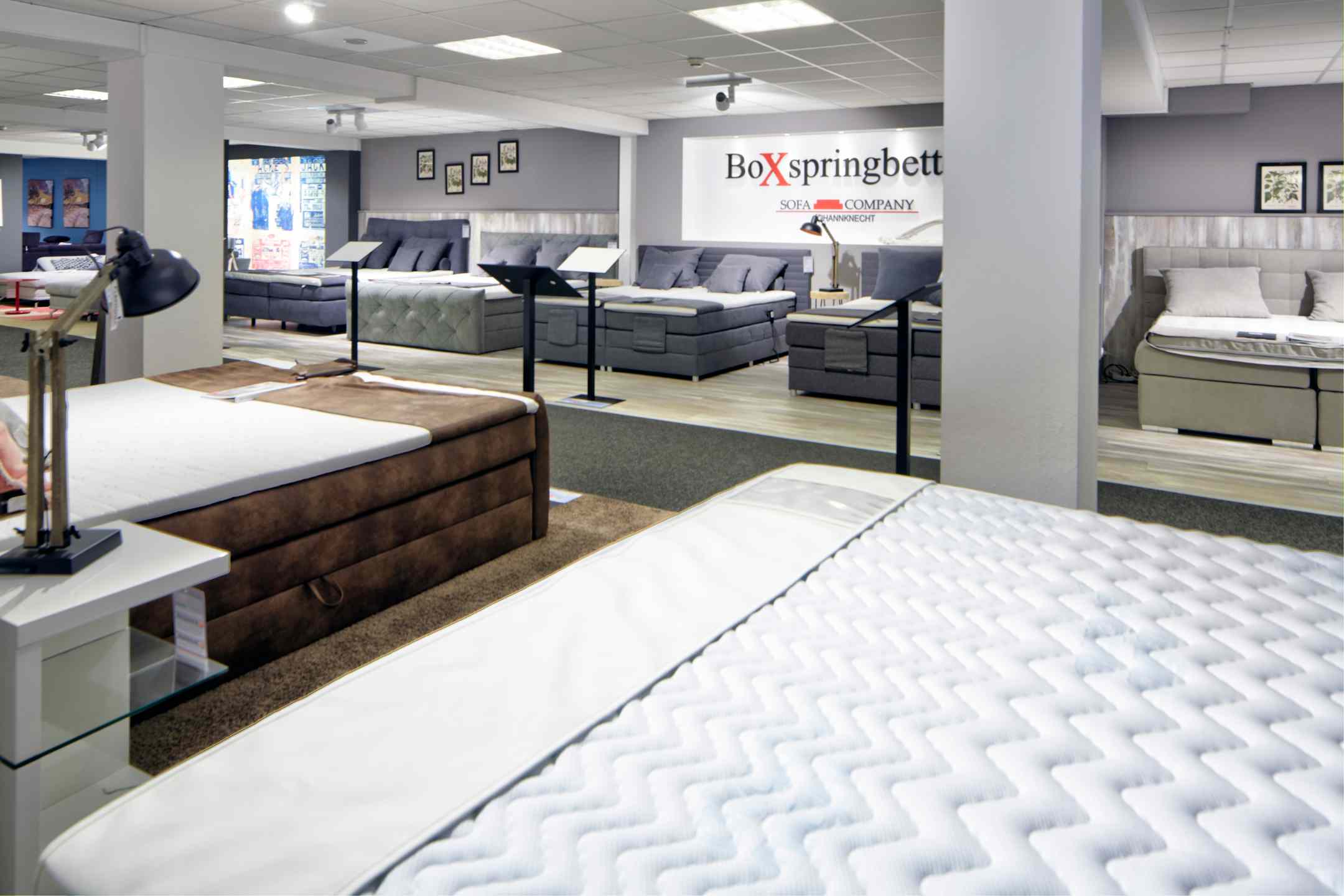 Boxspring Betten-Studio